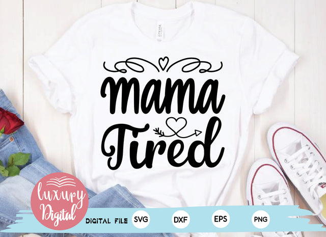 Mama Tired SVG md faruk hossain 