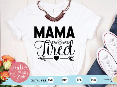 Mama Tired SVG md faruk hossain 