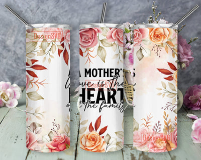 Mama Tumbler png, Mothers Day Tumbler Wrap, Watercolor Floral Tumbler Png, 20oz Skinny Tumbler Sublimation Design, Mother Quote Tumbler Png Sublimation DesignSVG 