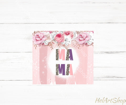 Mama Tumbler PNG | SKINNY TUMBLER 20oz Png Sublimation _HelArtShop_ 