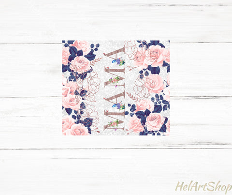 Mama Tumbler PNG Sublimation, Skinny Tumbler Png Sublimation _HelArtShop_ 