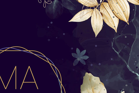 MAMA Tumbler, Skinny Tumbler 20 oz Design Wrap, Yellow Gold Floral Tumbler wrap PNG, Seamless Sublimation Design PNG, Skinny Travel Tumbler Sublimation Syre Digital Creations 