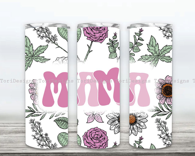Mama Tumbler Wrap PNG, Mama Sunflower Tumbler Seamless Designs, Western Mama, Mom Tumbler Png, Digital Downloads Sublimation ToriDesigns 