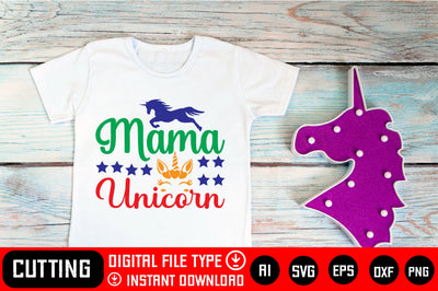 Mama Unicorn SVG CraftlabSvg29 