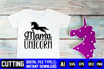Mama Unicorn SVG CraftlabSvg29 