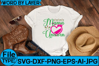 Mama Unicorn SVG Cut File SVG Studio Innate 