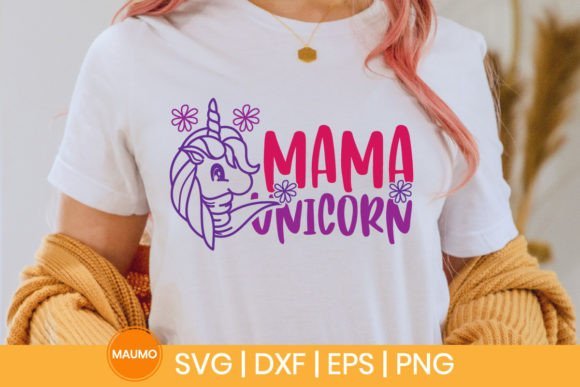 Mama unicorn svg quote SVG Maumo Designs 