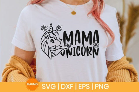 Mama unicorn svg quote SVG Maumo Designs 