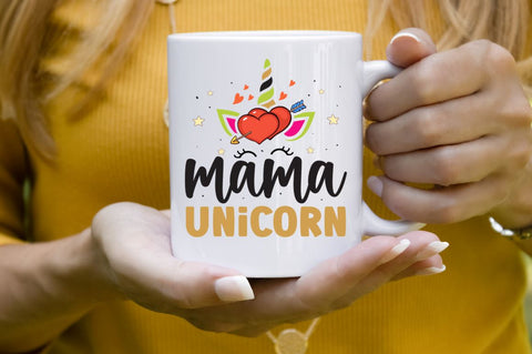 Mama Unicorn SVG SVG Regulrcrative 