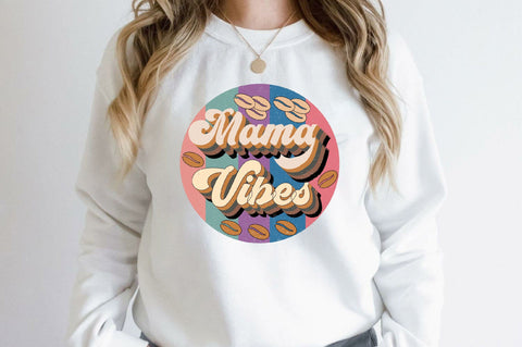 Mama Vibes Sublimation SVGArt 