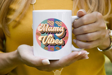 Mama Vibes Sublimation SVGArt 