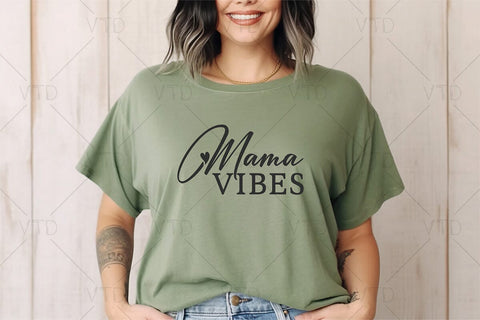 Mama Vibes Svg Png Files, Mom Gift, Mom Svg, Mom Life Svg, Mom Mode Svg, Mothers Day Svg, Mom Shirt Svg, Girl Mom Svg, Boy Mom Svg, Chaos coordinator SVG DesignDestine 