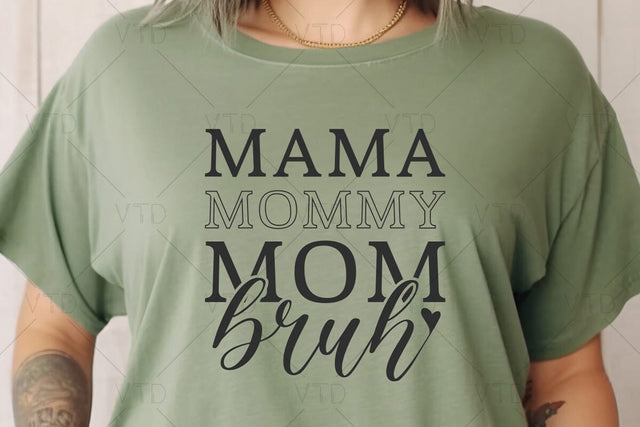 Mama Vibes Svg Png Files, Mom Svg, Mom Life Svg, Mom Mode Svg, Mother's Day Svg, Mom Svg Shirt, Girl Mom Svg, Boy Mom Svg, Cheer Mom Svg SVG DesignDestine 