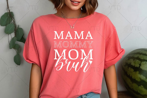 Mama Vibes Svg Png Files, Mom Svg, Mom Life Svg, Mom Mode Svg, Mother's Day Svg, Mom Svg Shirt, Girl Mom Svg, Boy Mom Svg, Cheer Mom Svg SVG DesignDestine 