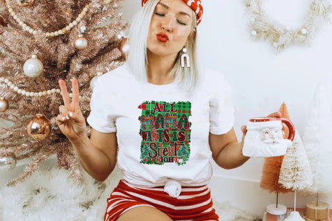 Mama Wants Silent Night Christmas Sublimation Sublimation Jagonath Roy 