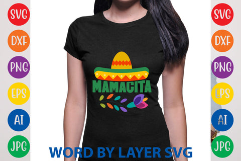 Mamacita, Cinco De Mayo SVG SVG Rafiqul20606 