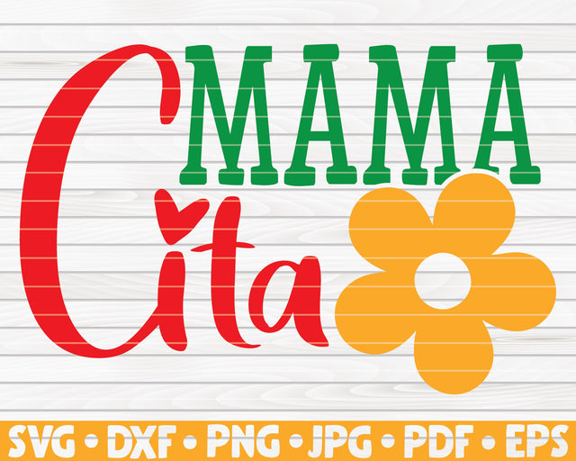 Mamacita SVG | Cinco de mayo design SVG HQDigitalArt 