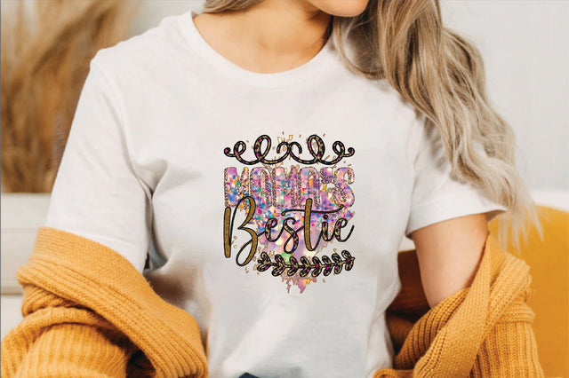Mamas Bestie Sublimation SVGArt 