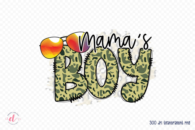 Mama's Boy PNG, Baby Sublimation Design Sublimation CraftLabSVG 