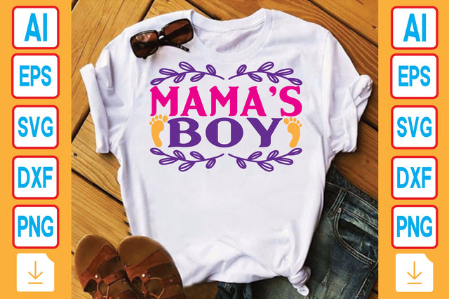 Mama's Boy SVG Craftlabsvg24 