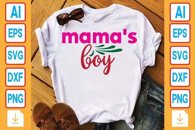 Mama's Boy SVG Craftlabsvg24 