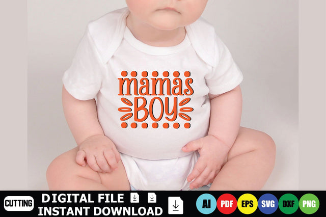 Mamas Boy SVG Shahin alam 