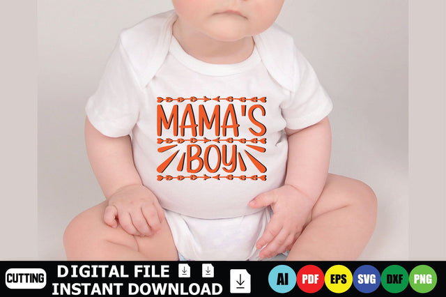 Mama's Boy SVG Shahin alam 