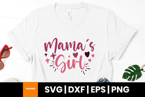 Mama's girl, baby svg quote SVG Maumo Designs 