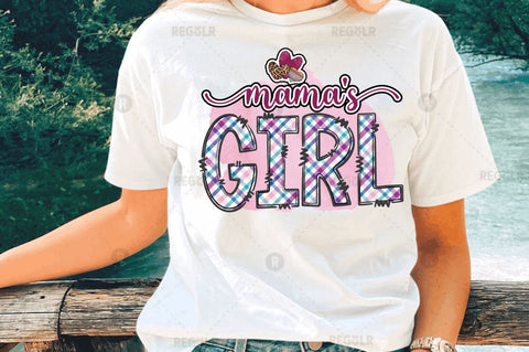 Mamas girl Sublimation Design Sublimation Regulrcrative 
