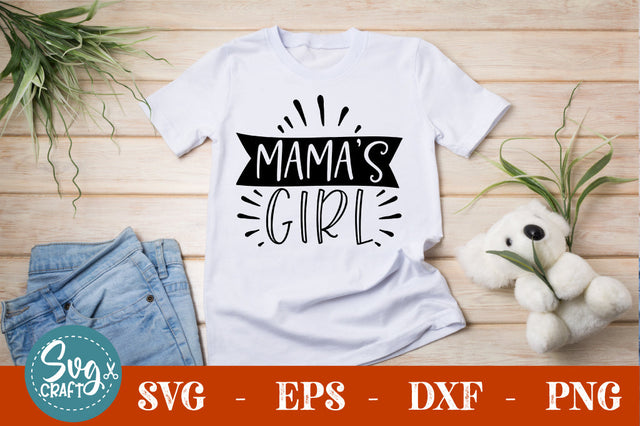 mamas girl SVG cut file SVG Svgcraft 