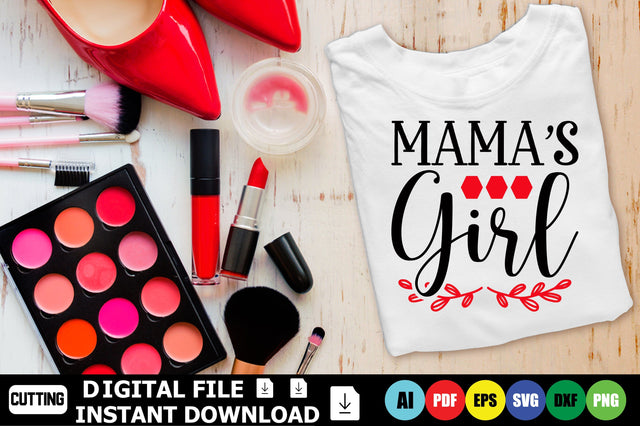 Mama's Girl SVG Shahin alam 