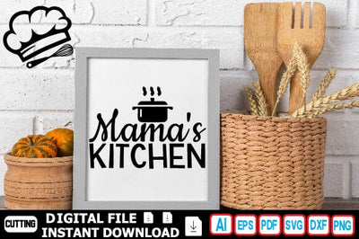 Mama's Kitchen SVG Craftlabsvg24 