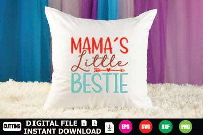 Mama's Little Bestie SVG Shahin alam 