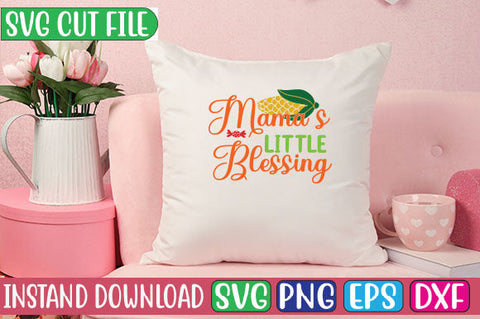 Mama’s Little Blessing SVG Cut File SVG Studio Innate 