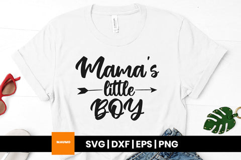 Mama's little boy, baby svg quote SVG Maumo Designs 