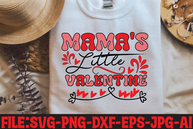 Mama's Little Valentine SVG MStudio 