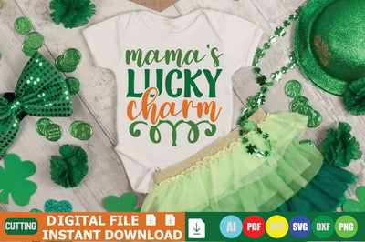 Mama's Lucky Charm SVG Shahin alam 
