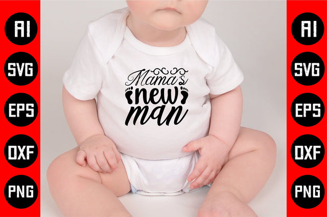 Mama's New Man SVG CraftlabSvg29 