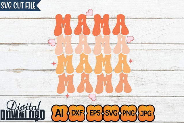 Mama,SVGs,Quotes and Sayings,Food & Drink,On Sale, Print & Cut SVG Newmockups 