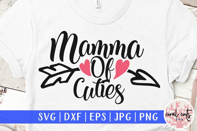 Mamma Of Cuties – Mother SVG EPS DXF PNG SVG CoralCutsSVG 