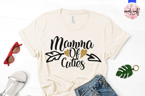 Mamma Of Cuties – Mother SVG EPS DXF PNG SVG CoralCutsSVG 