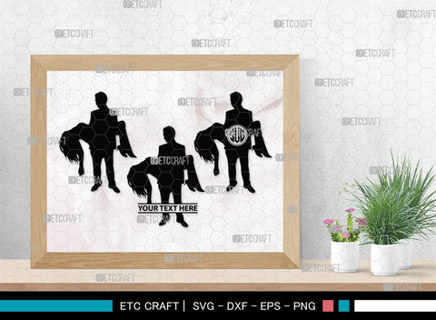 Man Carrying Woman Monogram, Man Carrying Woman Silhouette, Man Carrying Woman SVG, Woman Svg, Carrying Svg, SB00381 SVG ETC Craft 