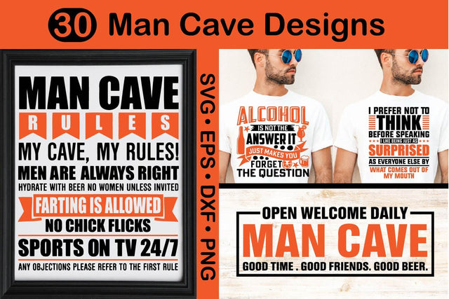 Man Cave Quotes SVG bundle, Beer Signs SVG Paper Switch 
