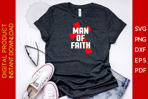 Man Of Faith Christian SVG PNG PDF Cut File SVG Creativedesigntee 