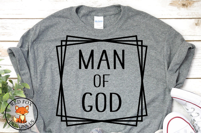 Man Of God SVG | Scripture SVG PNG DXF SVG RedFoxDesignsUS 