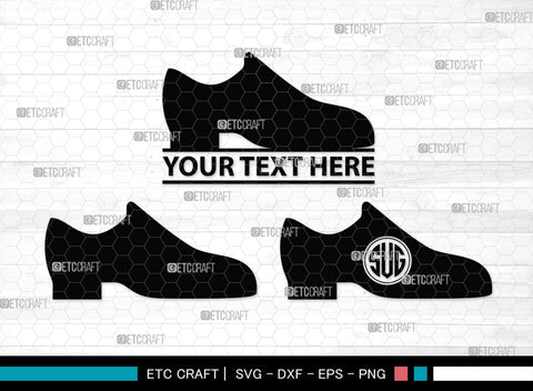 Man Shoes Monogram, Man Shoes Silhouette, Man Shoes SVG, Shoes Svg, Running Shoes Svg, Mens Footwear Svg, SB00202 SVG ETC Craft 