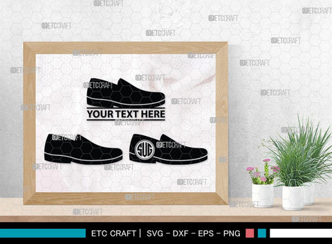 Man Shoes Monogram, Man Shoes Silhouette, Man Shoes SVG, Shoes Svg, Running Shoes Svg, Mens Footwear Svg, SB00202 SVG ETC Craft 