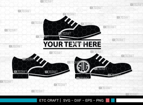 Man Shoes Monogram, Man Shoes Silhouette, Man Shoes SVG, Shoes Svg, Running Shoes Svg, Mens Footwear Svg, SB00202 SVG ETC Craft 