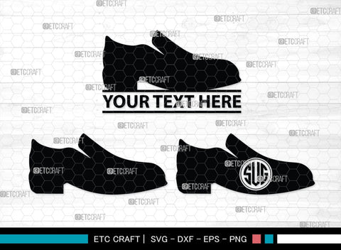 Man Shoes Monogram, Man Shoes Silhouette, Man Shoes SVG, Shoes Svg, Running Shoes Svg, Mens Footwear Svg, SB00202 SVG ETC Craft 