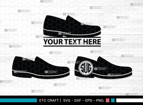 Man Shoes Monogram, Man Shoes Silhouette, Man Shoes SVG, Shoes Svg, Running Shoes Svg, Mens Footwear Svg, SB00202 SVG ETC Craft 